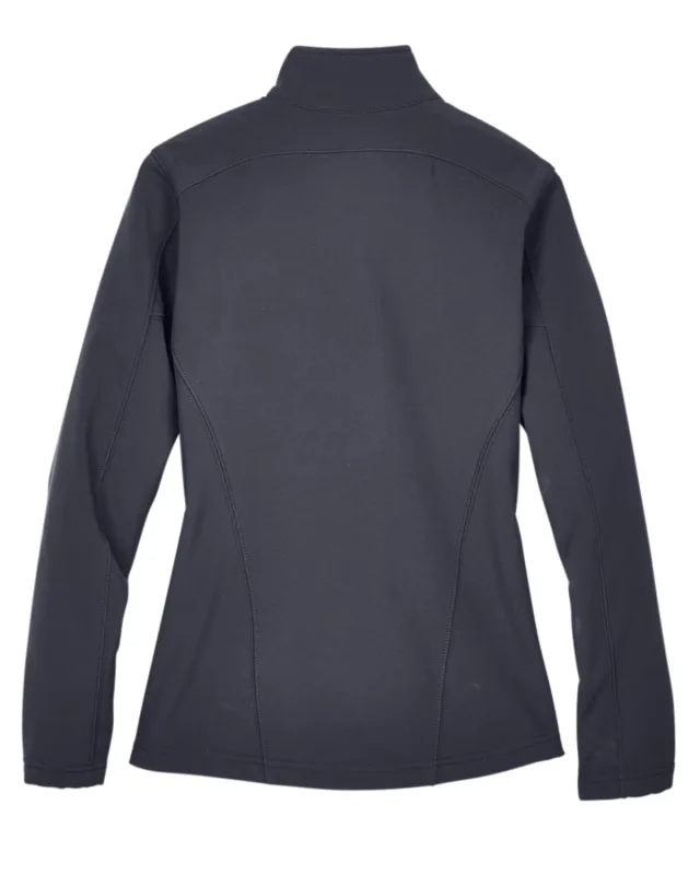CORE365 Ladies' Cruise Two-Layer Fleece Bonded Soft Shell Jacket — view 2