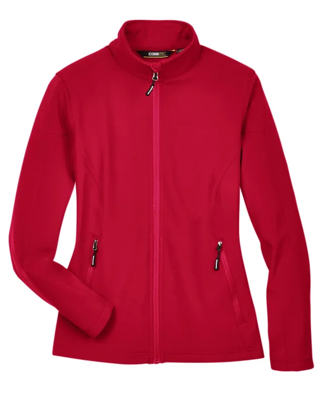 CORE365 Ladies' Cruise Two-Layer Fleece Bonded Soft Shell Jacket — view 24