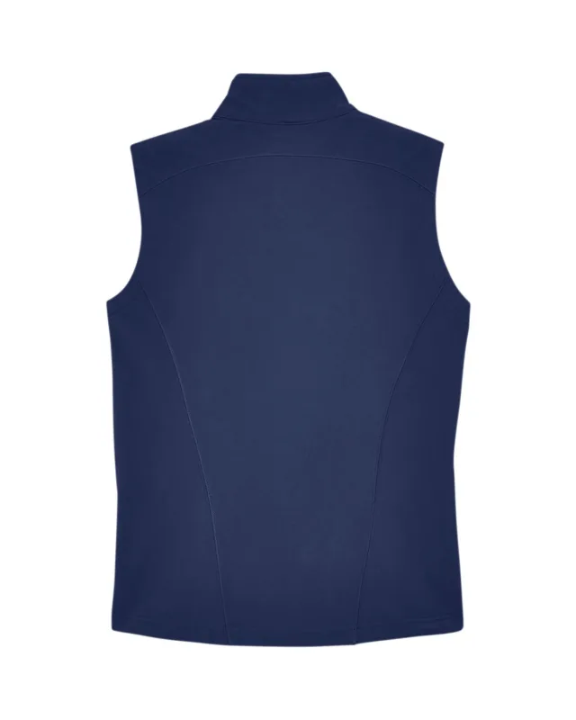 CORE365 Ladies' Cruise Two-Layer Fleece Bonded Soft Shell Vest — view 16