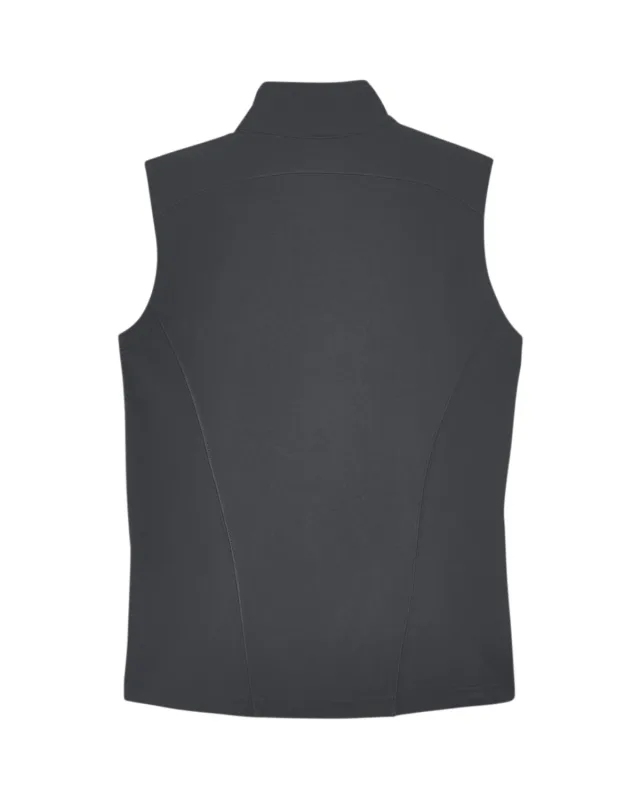 CORE365 Ladies' Cruise Two-Layer Fleece Bonded Soft Shell Vest — view 2