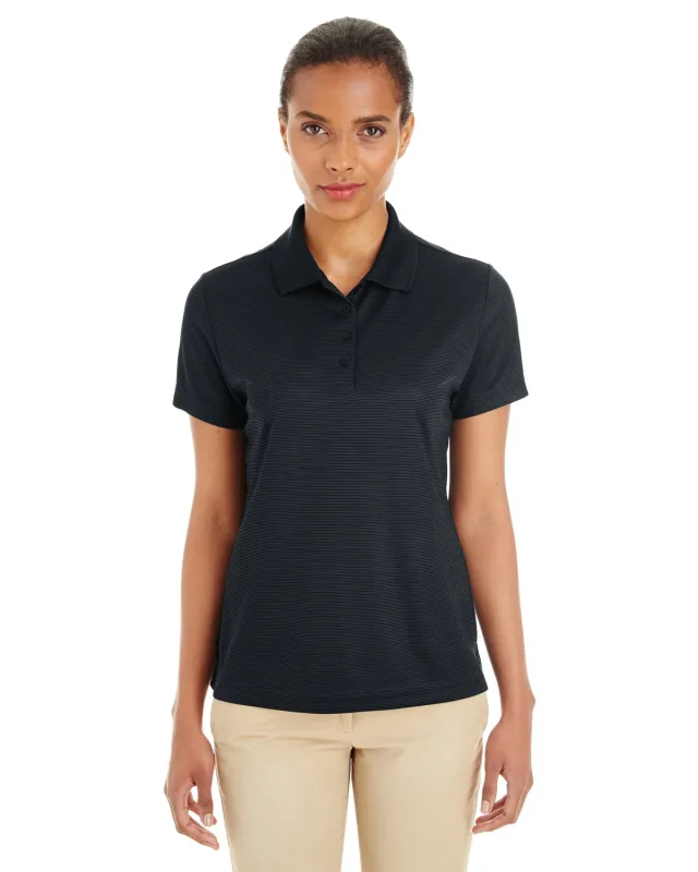 CORE365 Ladies' Express Microstripe Performance Piqué Polo — view 2
