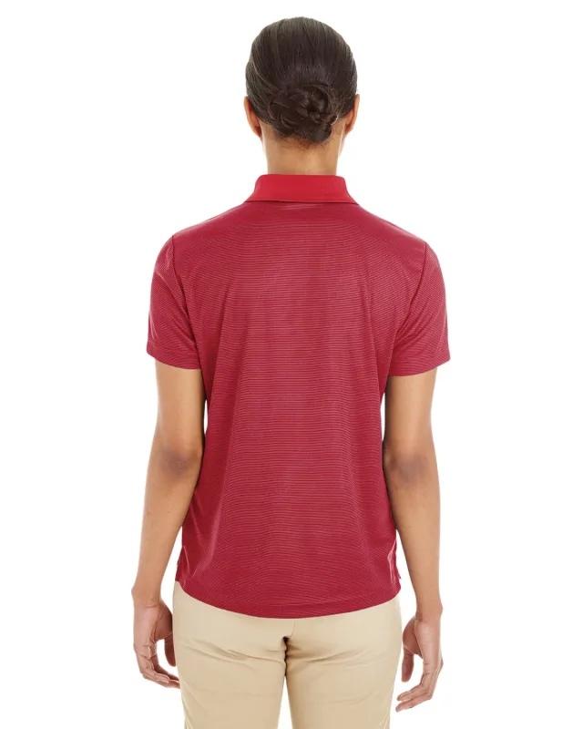 CORE365 Ladies' Express Microstripe Performance Piqué Polo — view 5