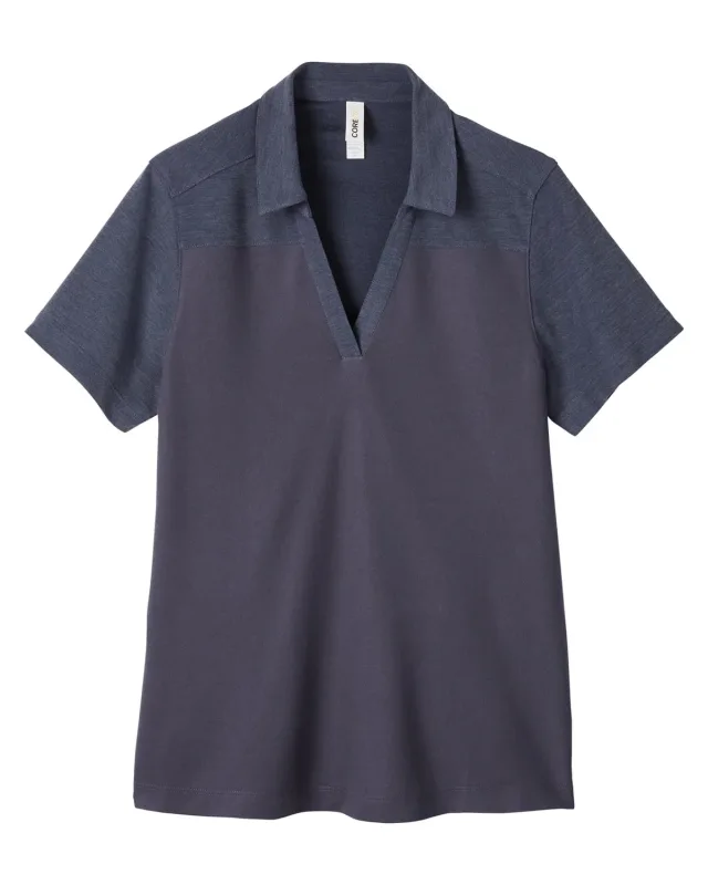CORE365 Ladies' Fusion ChromaSoft Colorblock Polo — view 13