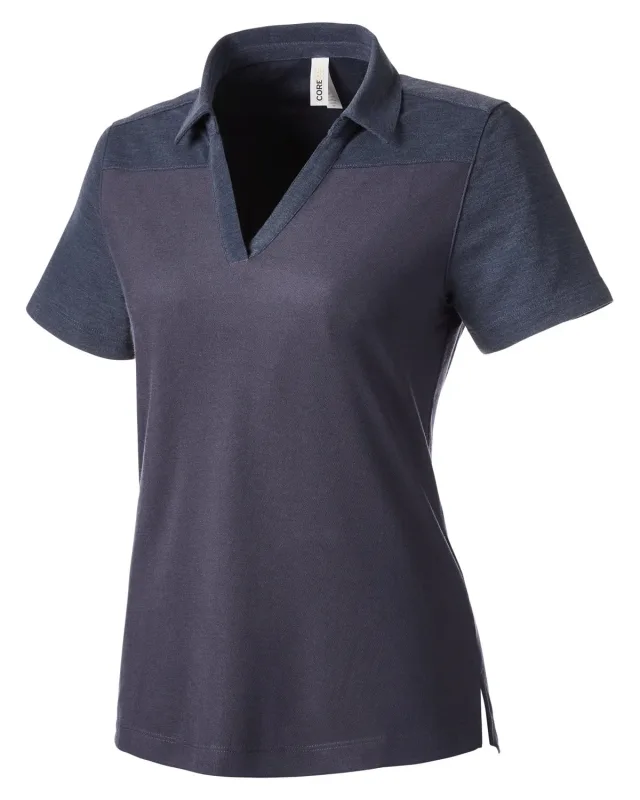 CORE365 Ladies' Fusion ChromaSoft Colorblock Polo — view 16