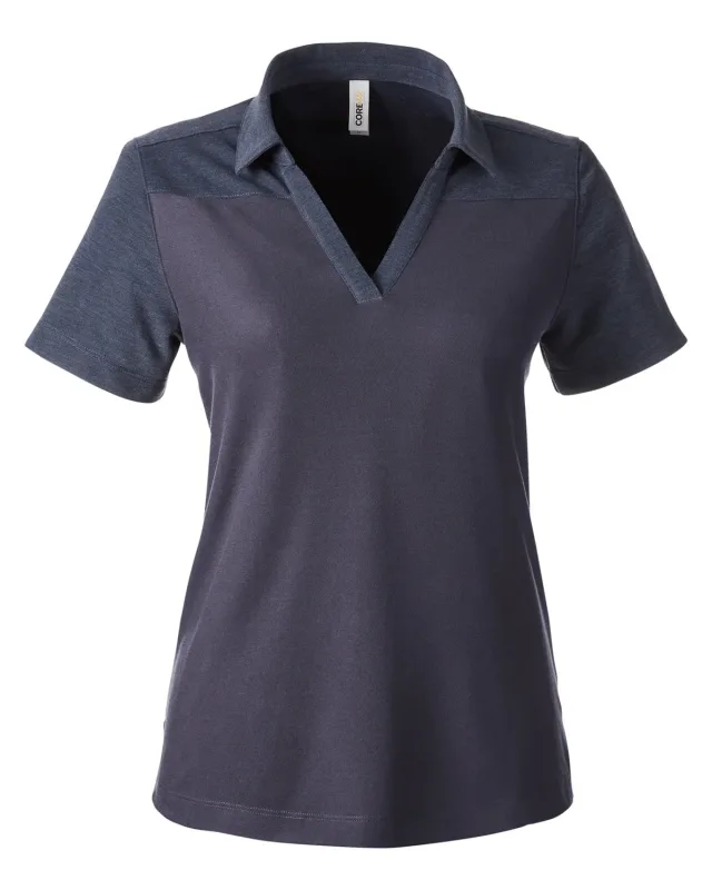 CORE365 Ladies' Fusion ChromaSoft Colorblock Polo — view 18