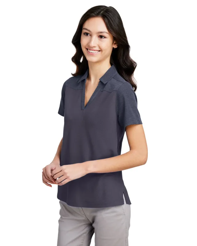 CORE365 Ladies' Fusion ChromaSoft Colorblock Polo — view 19