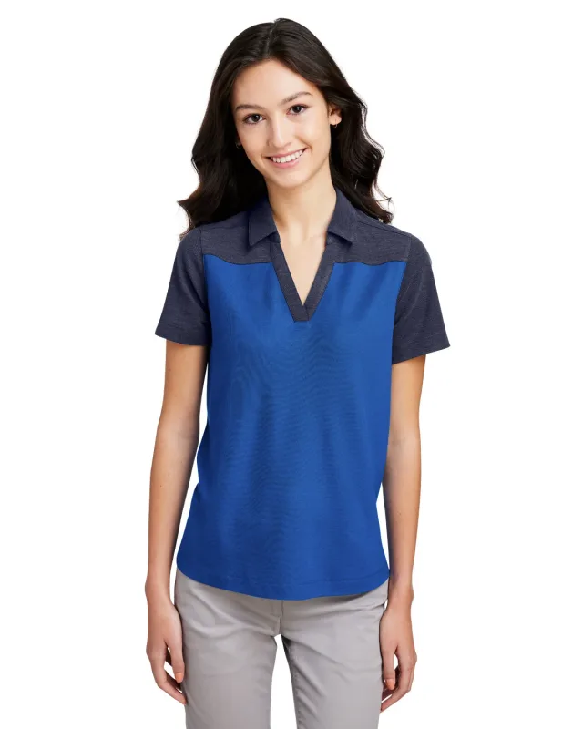 CORE365 Ladies' Fusion ChromaSoft Colorblock Polo — view 24