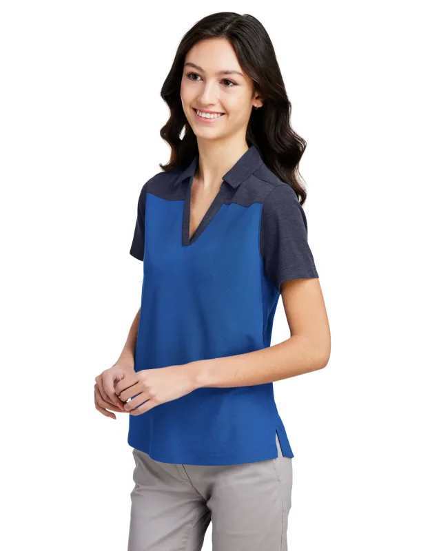 CORE365 Ladies' Fusion ChromaSoft Colorblock Polo — view 29