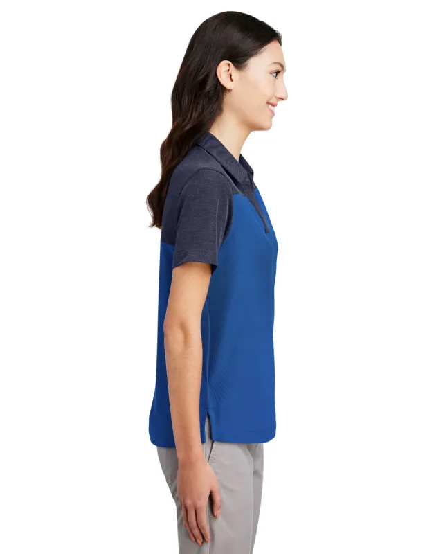 CORE365 Ladies' Fusion ChromaSoft Colorblock Polo — view 30