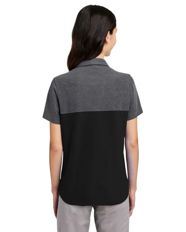 CORE365 Ladies' Fusion ChromaSoft Colorblock Polo — view 31