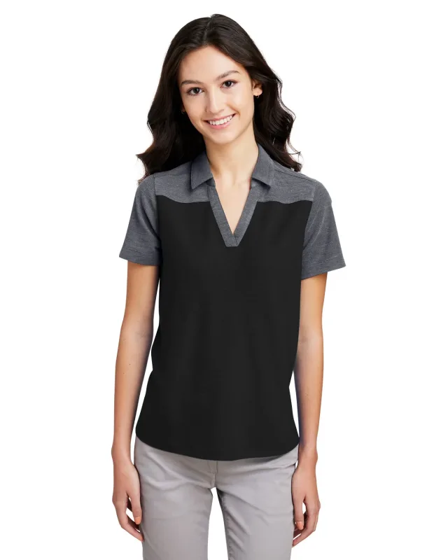 CORE365 Ladies' Fusion ChromaSoft Colorblock Polo — view 34