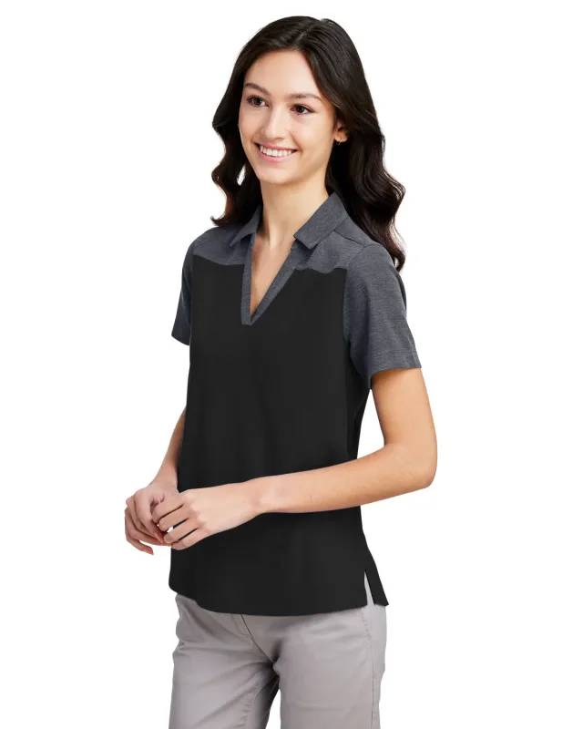 CORE365 Ladies' Fusion ChromaSoft Colorblock Polo — view 39