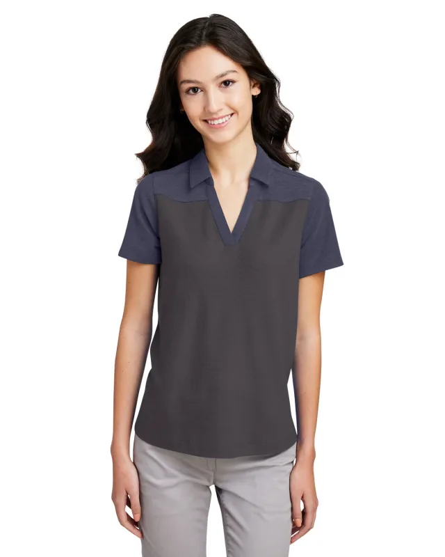 CORE365 Ladies' Fusion ChromaSoft Colorblock Polo — view 44