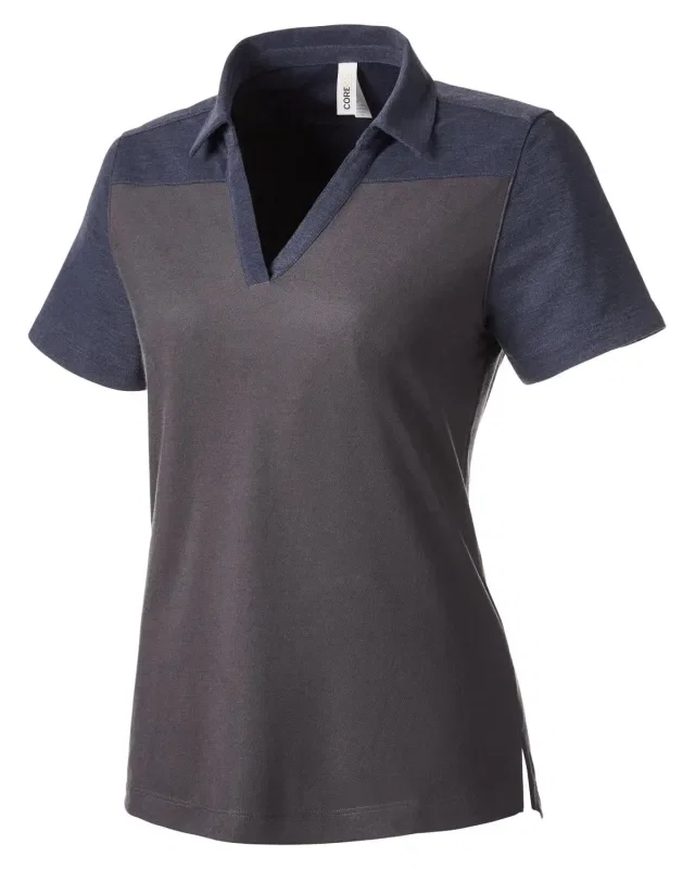 CORE365 Ladies' Fusion ChromaSoft Colorblock Polo — view 46