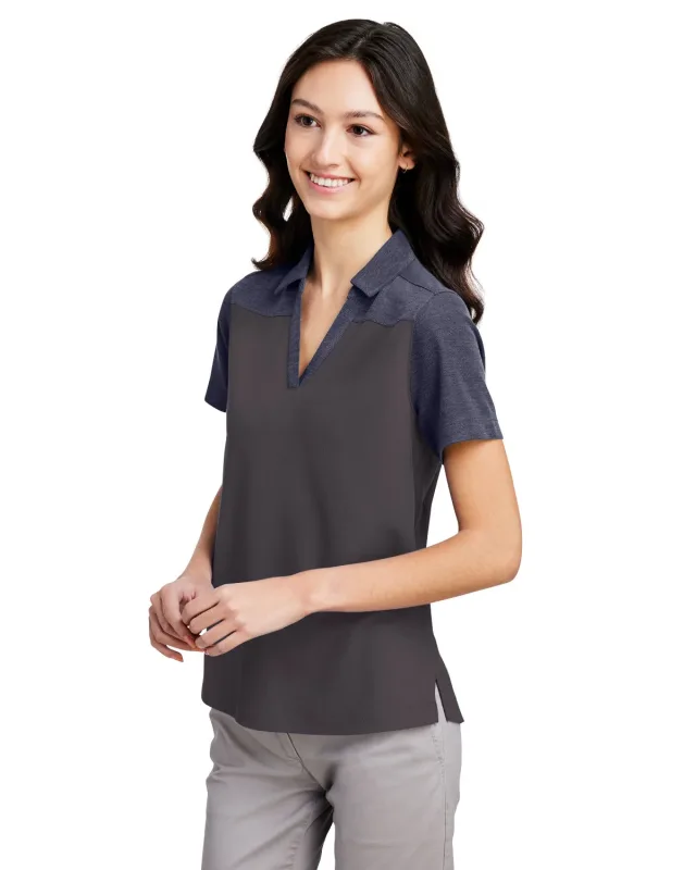 CORE365 Ladies' Fusion ChromaSoft Colorblock Polo — view 49