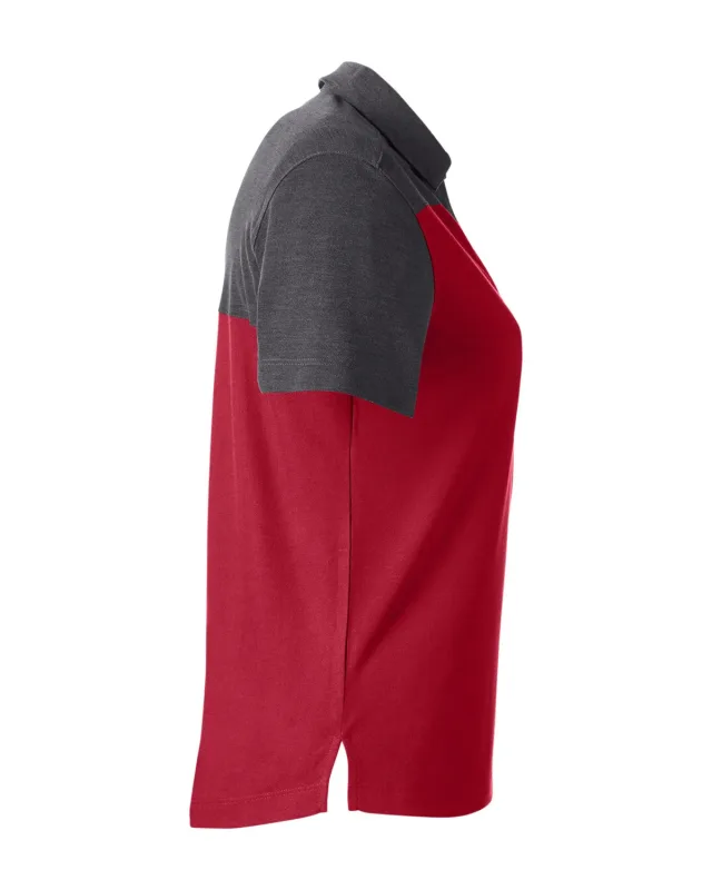 CORE365 Ladies' Fusion ChromaSoft Colorblock Polo — view 57