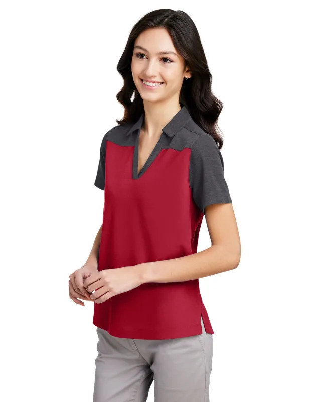 CORE365 Ladies' Fusion ChromaSoft Colorblock Polo — view 59