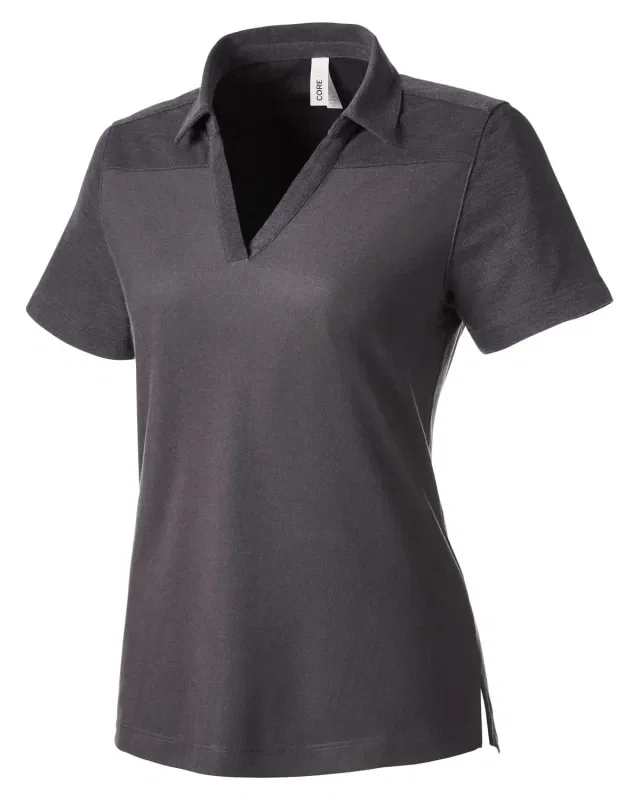 CORE365 Ladies' Fusion ChromaSoft Colorblock Polo — view 6