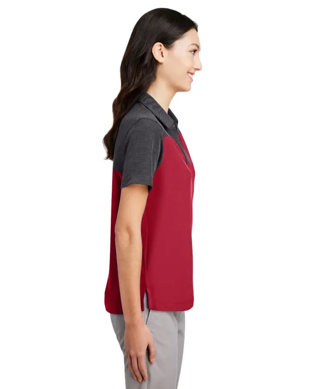 CORE365 Ladies' Fusion ChromaSoft Colorblock Polo — view 60