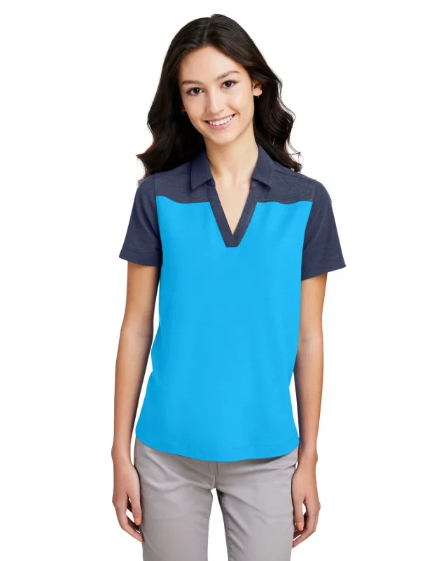 CORE365 Ladies' Fusion ChromaSoft Colorblock Polo — view 64