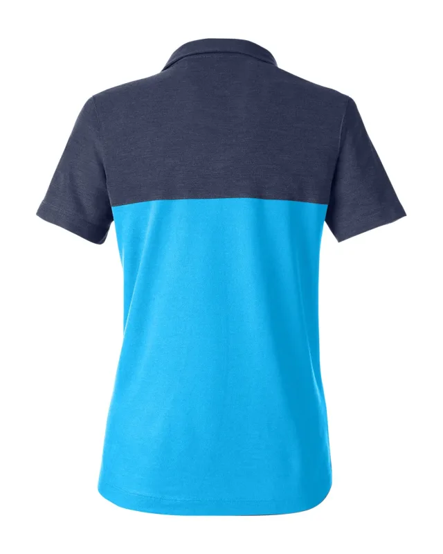 CORE365 Ladies' Fusion ChromaSoft Colorblock Polo — view 65