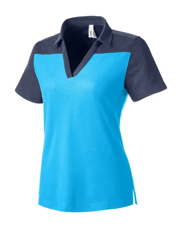 CORE365 Ladies' Fusion ChromaSoft Colorblock Polo — view 66