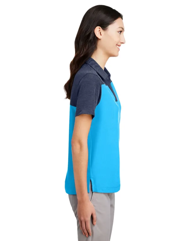 CORE365 Ladies' Fusion ChromaSoft Colorblock Polo — view 70