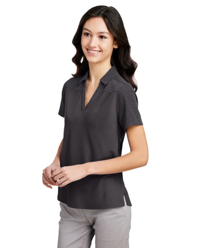 CORE365 Ladies' Fusion ChromaSoft Colorblock Polo — view 9