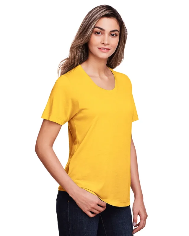 CORE365 Ladies' Fusion ChromaSoft Performance T-Shirt — view 11