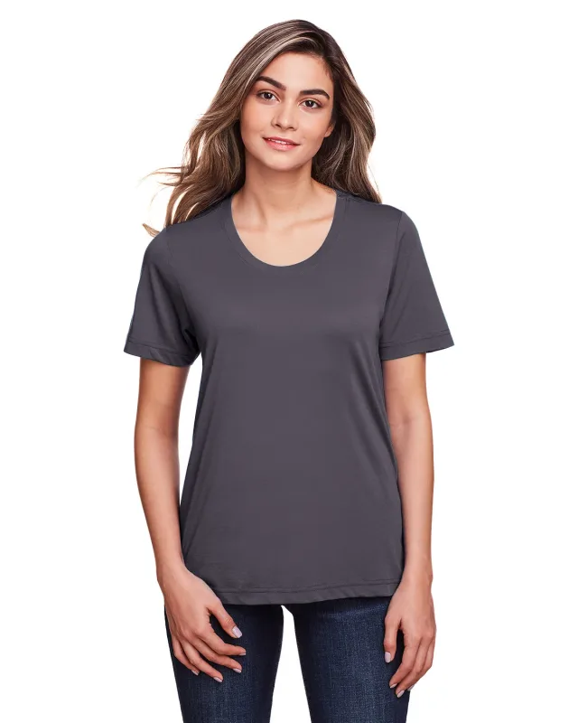 CORE365 Ladies' Fusion ChromaSoft Performance T-Shirt — view 16