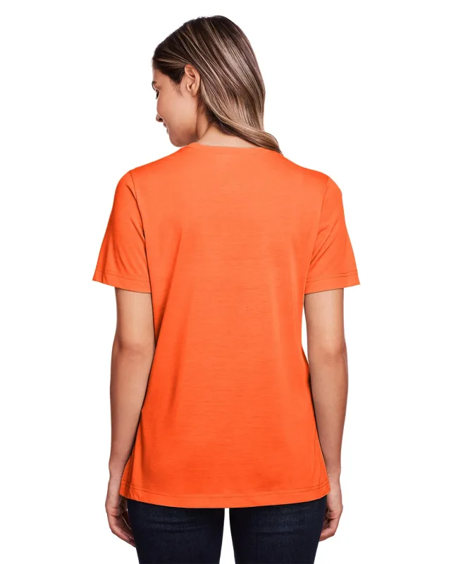 CORE365 Ladies' Fusion ChromaSoft Performance T-Shirt — view 19