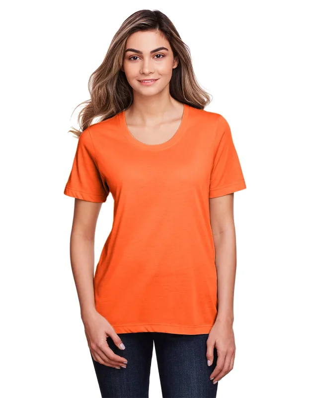CORE365 Ladies' Fusion ChromaSoft Performance T-Shirt — view 22