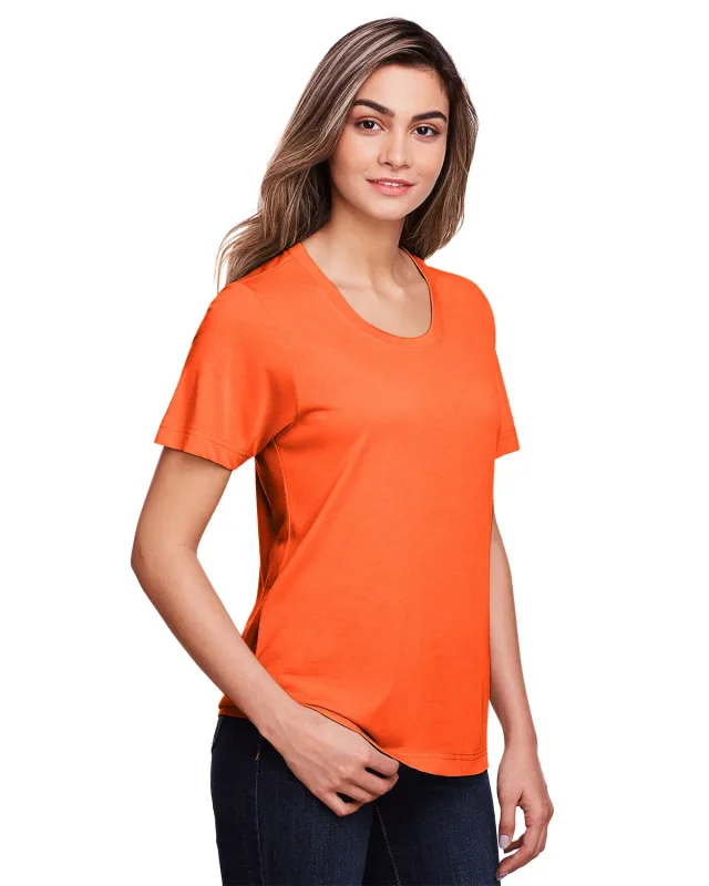 CORE365 Ladies' Fusion ChromaSoft Performance T-Shirt — view 23