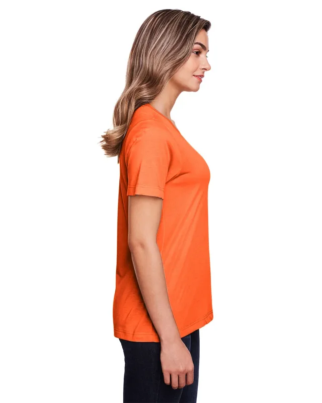 CORE365 Ladies' Fusion ChromaSoft Performance T-Shirt — view 24