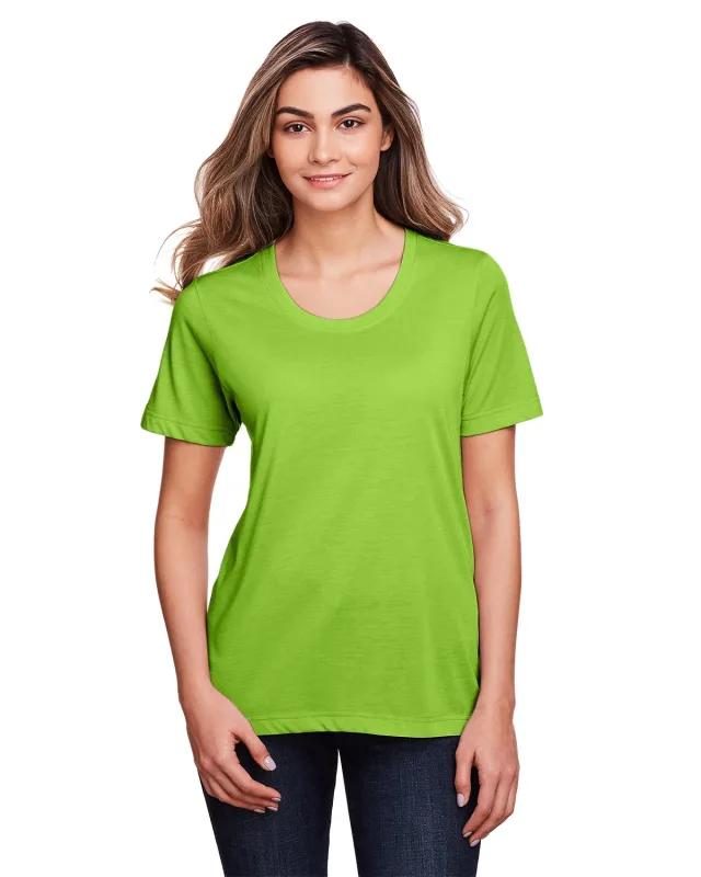 CORE365 Ladies' Fusion ChromaSoft Performance T-Shirt — view 34