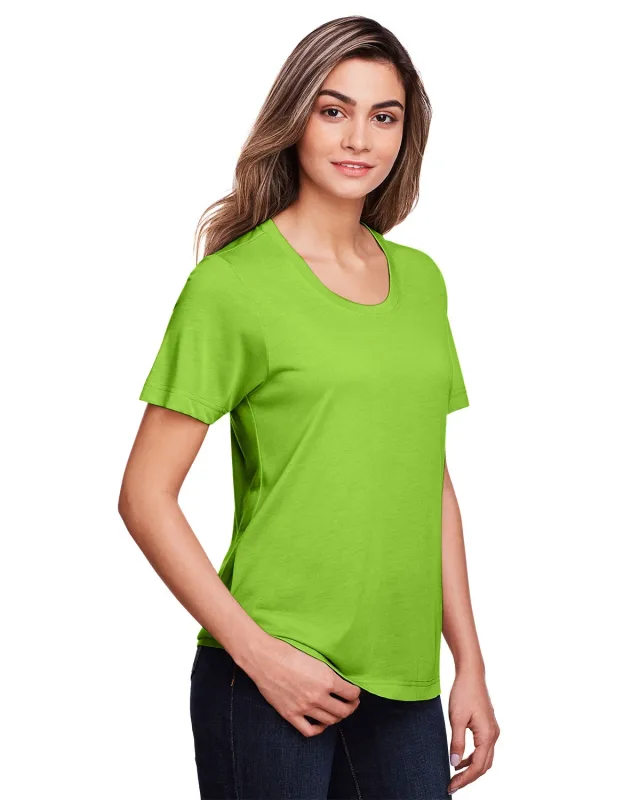 CORE365 Ladies' Fusion ChromaSoft Performance T-Shirt — view 35