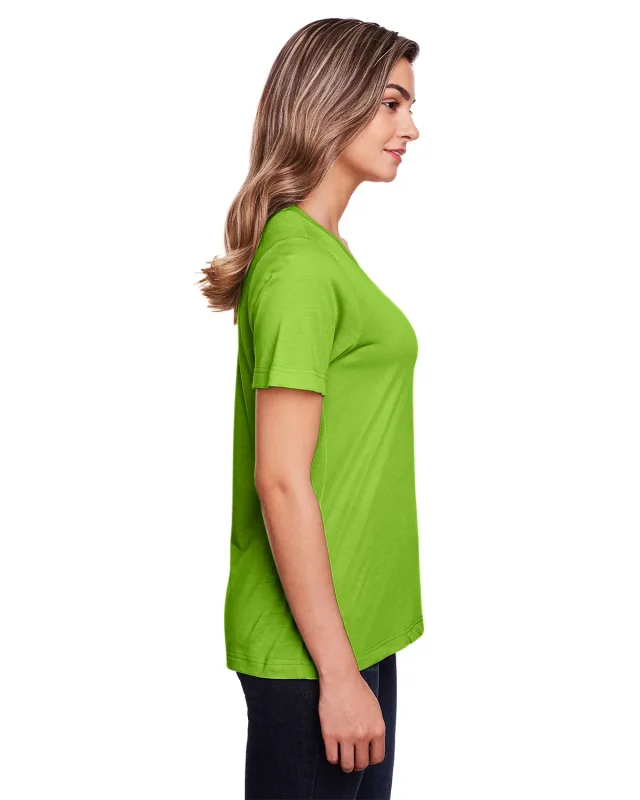 CORE365 Ladies' Fusion ChromaSoft Performance T-Shirt — view 36