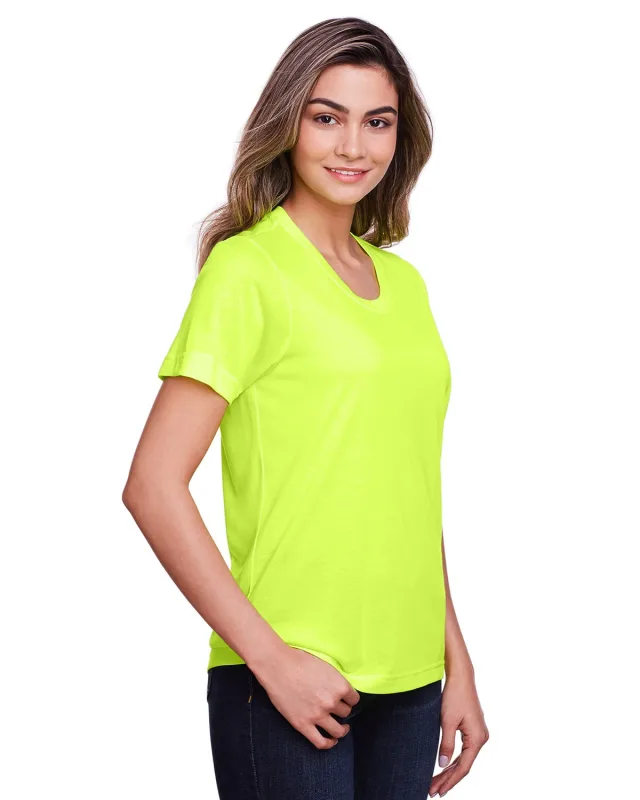 CORE365 Ladies' Fusion ChromaSoft Performance T-Shirt — view 41