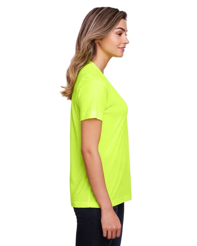 CORE365 Ladies' Fusion ChromaSoft Performance T-Shirt — view 42