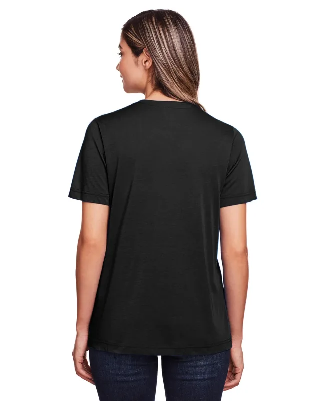 CORE365 Ladies' Fusion ChromaSoft Performance T-Shirt — view 43
