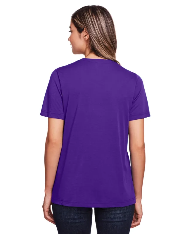 CORE365 Ladies' Fusion ChromaSoft Performance T-Shirt — view 55