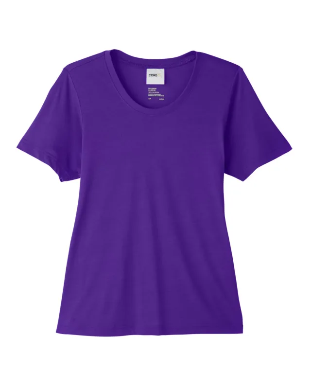 CORE365 Ladies' Fusion ChromaSoft Performance T-Shirt — view 57