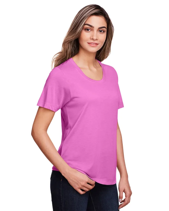 CORE365 Ladies' Fusion ChromaSoft Performance T-Shirt — view 65