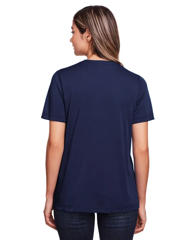 CORE365 Ladies' Fusion ChromaSoft Performance T-Shirt — view 67