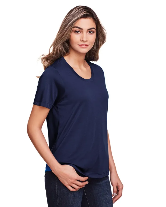 CORE365 Ladies' Fusion ChromaSoft Performance T-Shirt — view 71