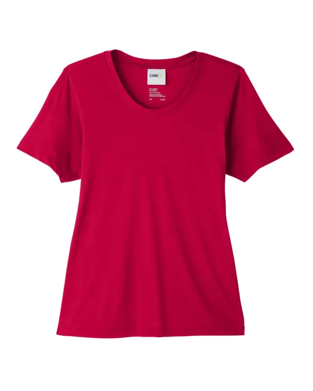 CORE365 Ladies' Fusion ChromaSoft Performance T-Shirt — view 75