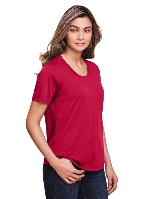 CORE365 Ladies' Fusion ChromaSoft Performance T-Shirt — view 77