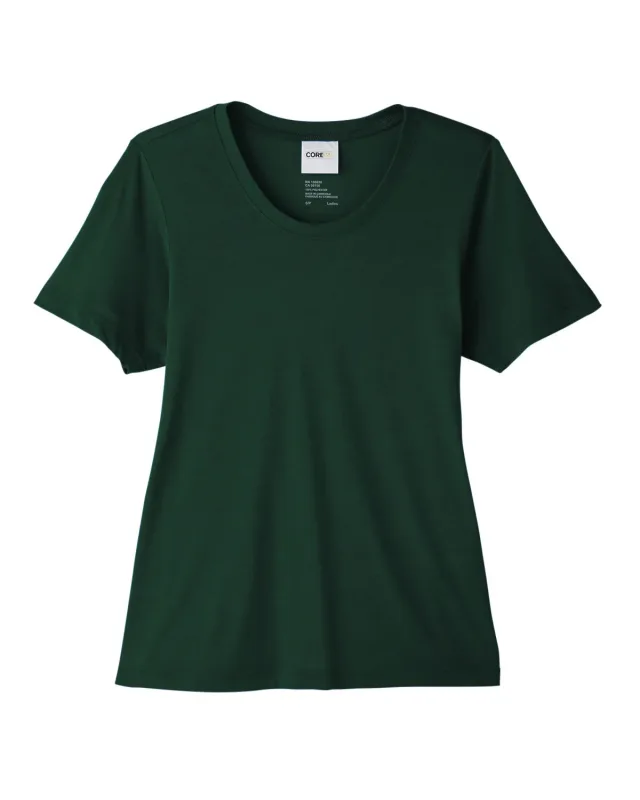 CORE365 Ladies' Fusion ChromaSoft Performance T-Shirt — view 81