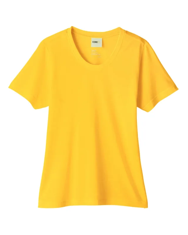 CORE365 Ladies' Fusion ChromaSoft Performance T-Shirt — view 9
