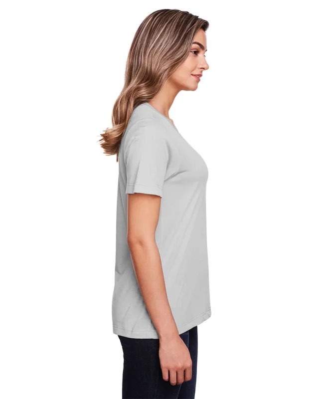 CORE365 Ladies' Fusion ChromaSoft Performance T-Shirt — view 90